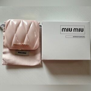 Brand New Miu Miu Compact Mirror GWP